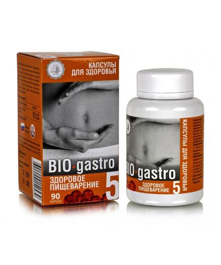 БиоГастро Здоровое пищеварение. Капсулы для здоровья "BIO-Gastro" 90 капсул по 0,3гр