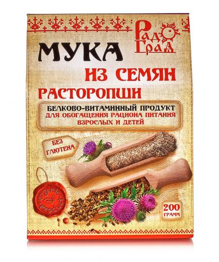 Мука расторопши 200гр. Радоград