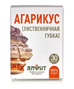 Концентрат на растительном сырье "Агарикус", 30 капсул по 470 мг
