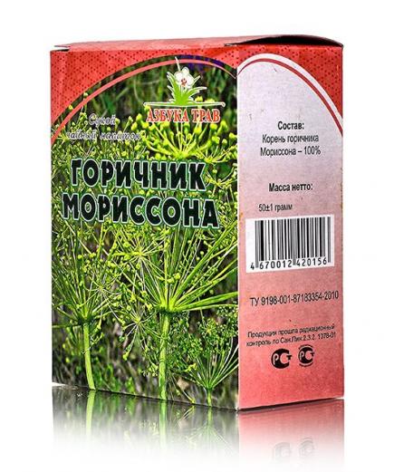 Горичник Мориссона, корни 50г.