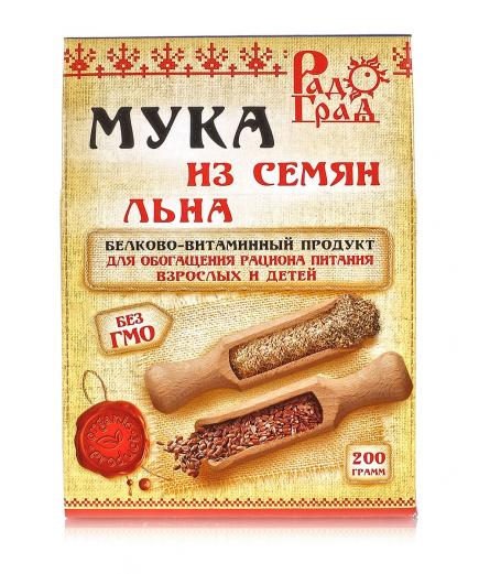 Мука льняная 200гр. Радоград