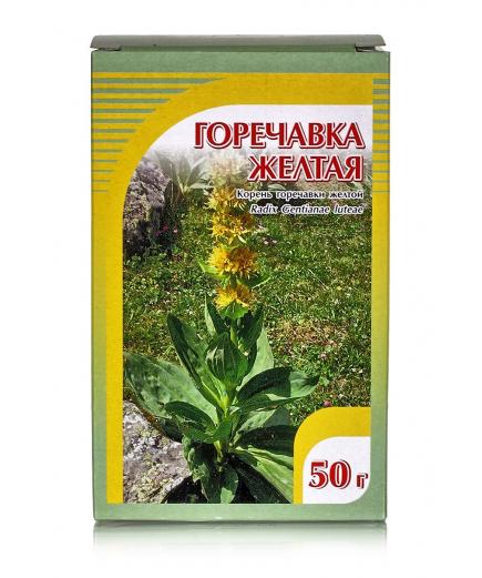 Горечавка желтая, корень 50гр.