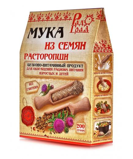 Мука расторопши 200гр. Радоград