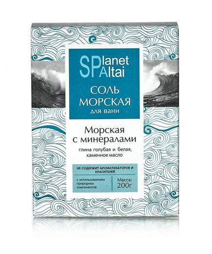 Соль "Морская с минералами" 200гр.