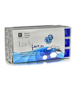 LadyFactor. Гель для уменьшения размеров влагалища, повышения сексуального влечение. 6 монодоз по 5мл