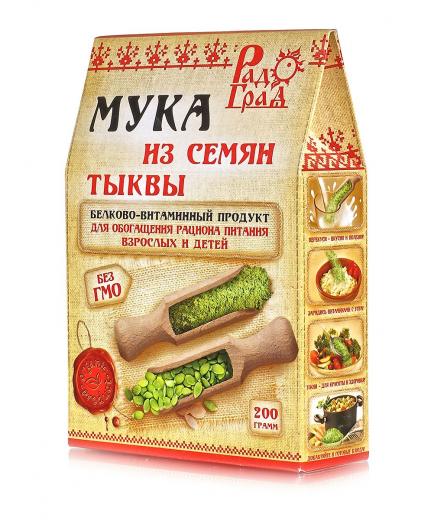 Мука тыквенная 200гр. Радоград