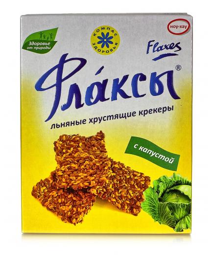 Флаксы льняные "С капустой" 150гр.