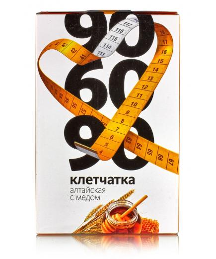 Клетчатка "Алтайская 90х60х90" с мёдом. 15 пакетиков