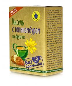 Кисель "С топинамбуром, на фруктозе" 150гр, 10 чашек.