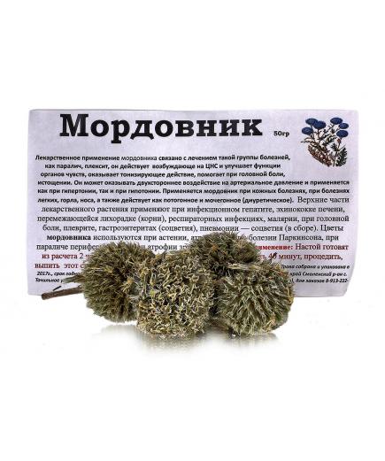 Мордовник - травяной чай 50 гр. Шорохов Д.В.